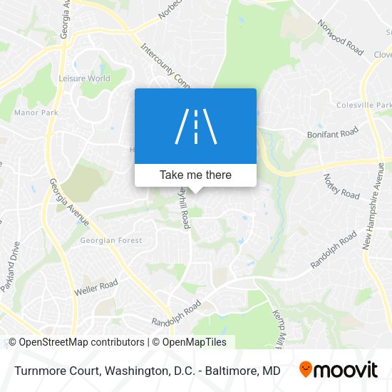 Mapa de Turnmore Court