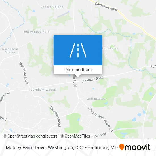 Mobley Farm Drive map