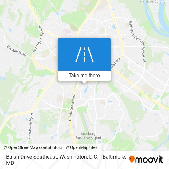 Baish Drive Southeast map
