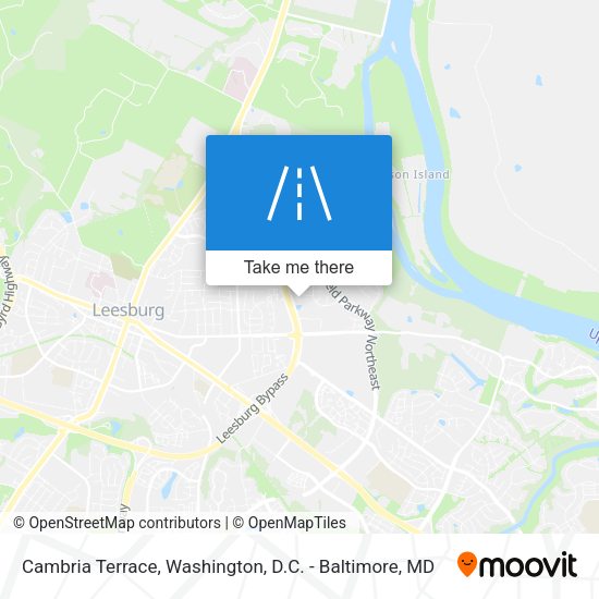Mapa de Cambria Terrace