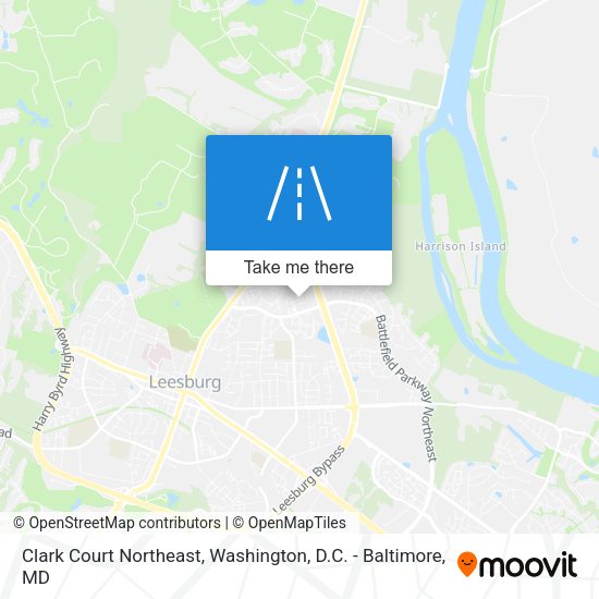 Clark Court Northeast map