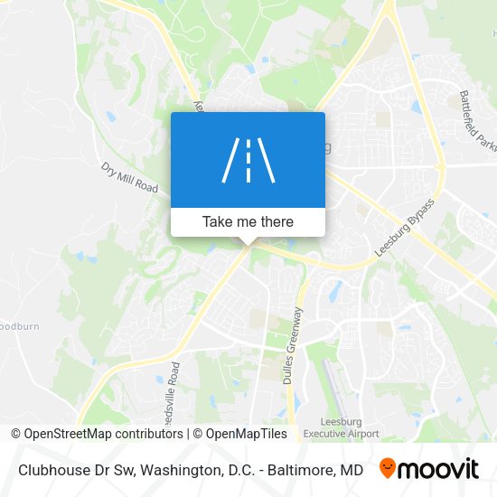 Mapa de Clubhouse Dr Sw