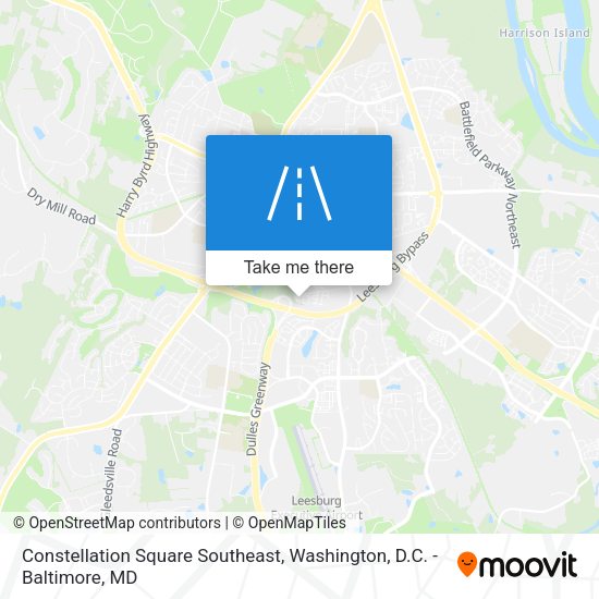 Mapa de Constellation Square Southeast