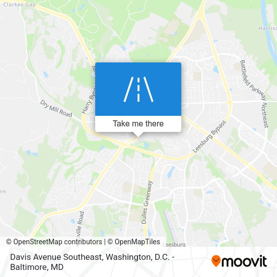 Mapa de Davis Avenue Southeast