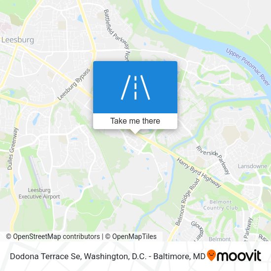 Dodona Terrace Se map