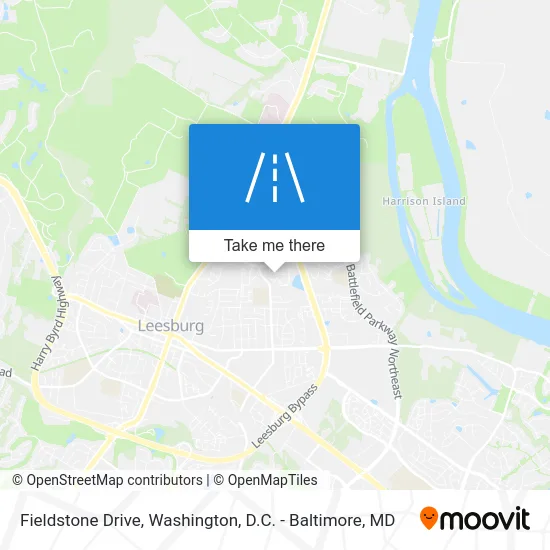 Fieldstone Drive map