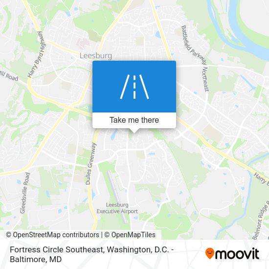 Mapa de Fortress Circle Southeast