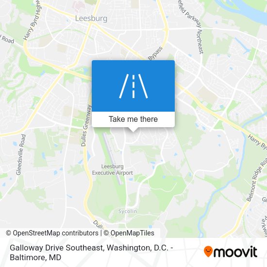 Mapa de Galloway Drive Southeast