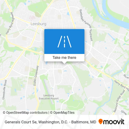 Generals Court Se map