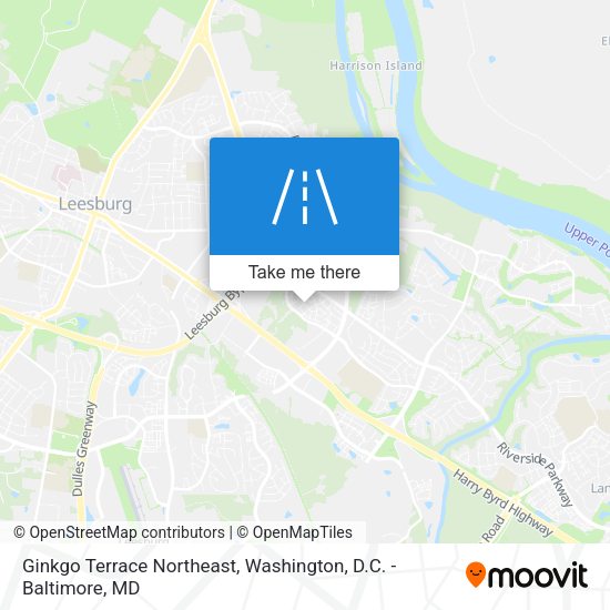 Mapa de Ginkgo Terrace Northeast