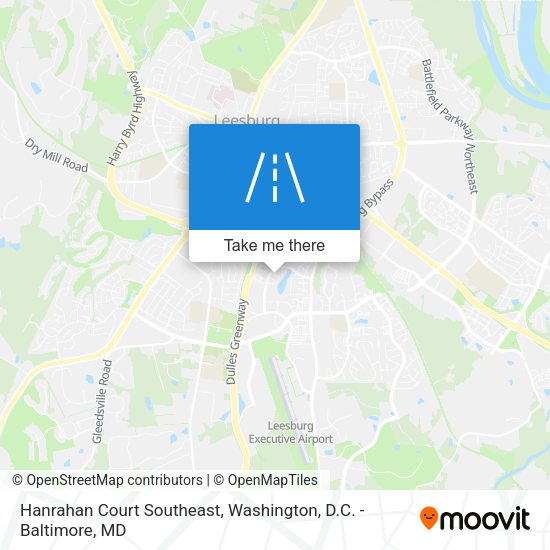 Mapa de Hanrahan Court Southeast