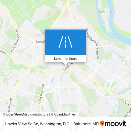 Mapa de Hawks View Sq Se