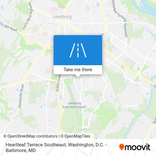 Heartleaf Terrace Southeast map
