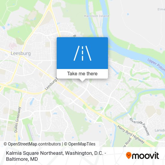 Kalmia Square Northeast map