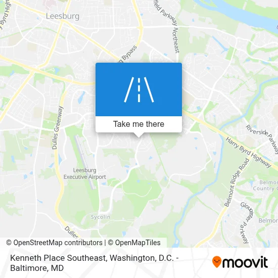 Kenneth Place Southeast map