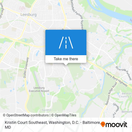 Mapa de Kristin Court Southeast