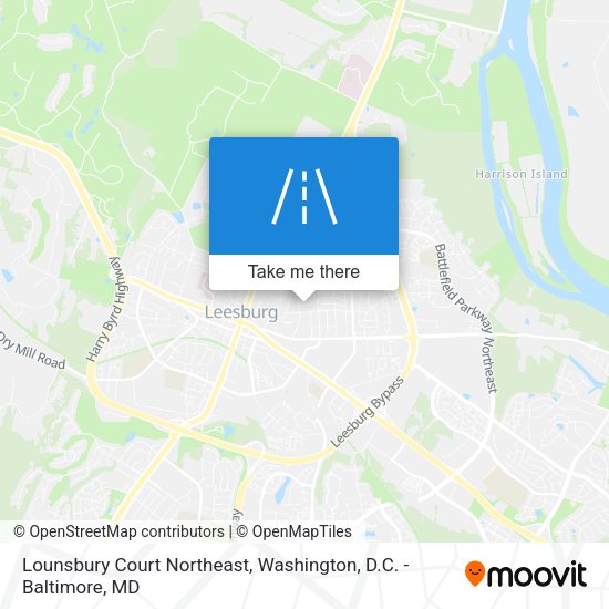Lounsbury Court Northeast map