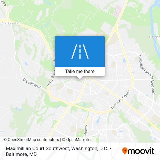 Maximillian Court Southwest map