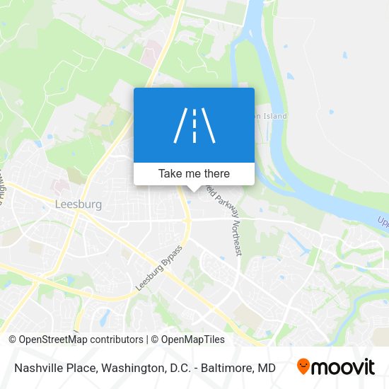 Nashville Place map