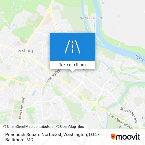 Mapa de Pearlbush Square Northeast