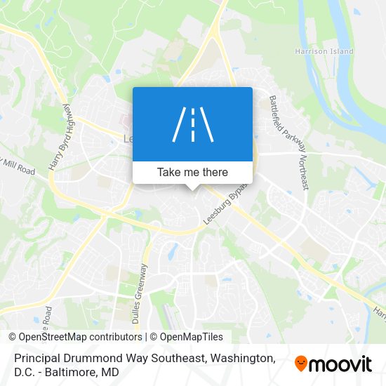 Principal Drummond Way Southeast map