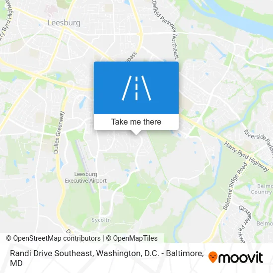 Randi Drive Southeast map