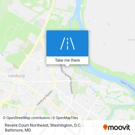 Revere Court Northeast map