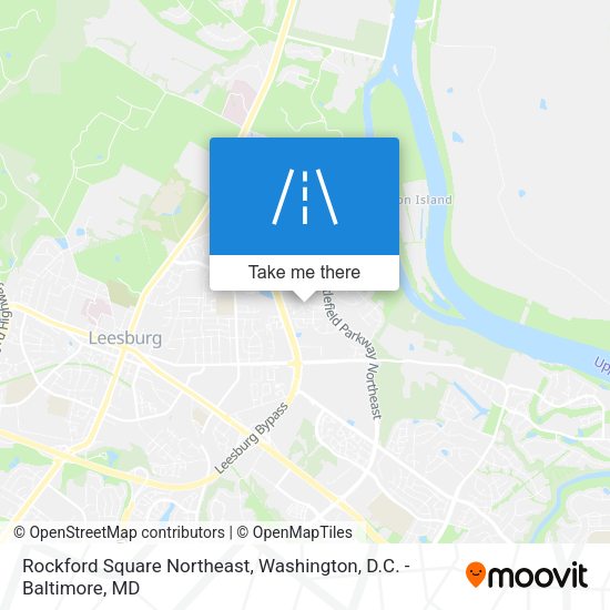 Rockford Square Northeast map