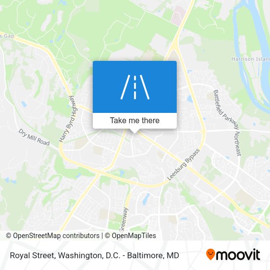 Royal Street map