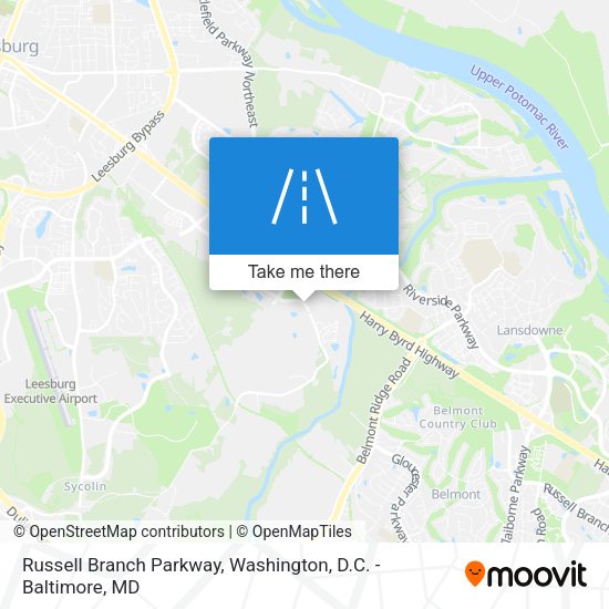 Mapa de Russell Branch Parkway