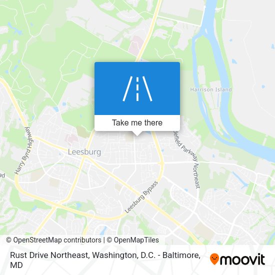 Mapa de Rust Drive Northeast