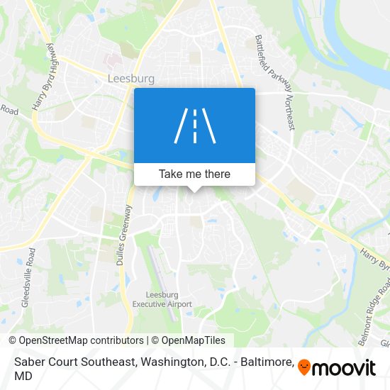 Saber Court Southeast map