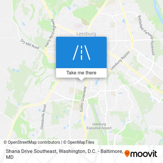 Shana Drive Southeast map
