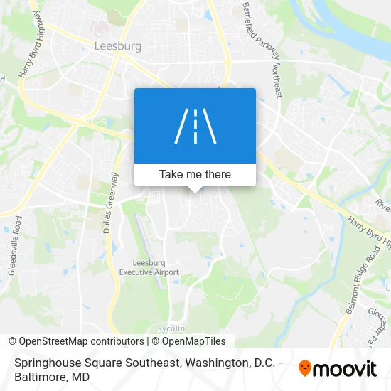Springhouse Square Southeast map