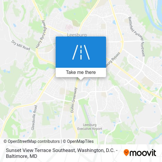 Mapa de Sunset View Terrace Southeast