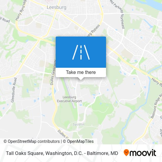Tall Oaks Square map