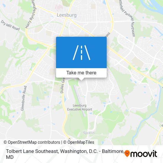 Tolbert Lane Southeast map