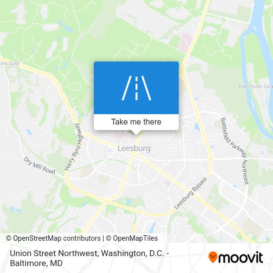 Union Street Northwest map