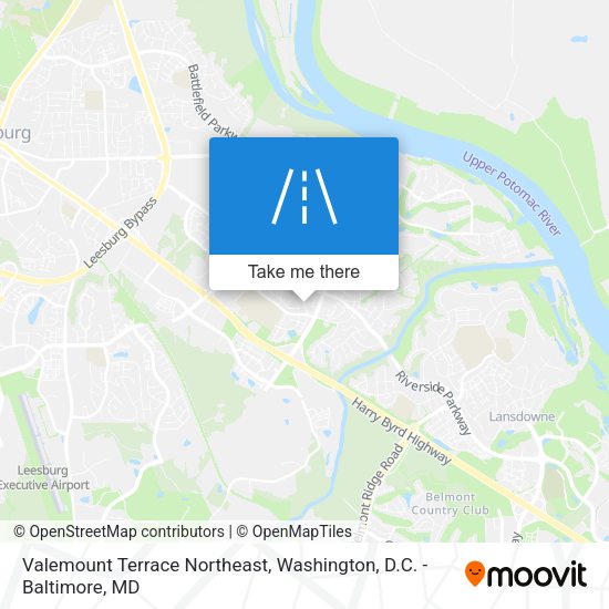 Mapa de Valemount Terrace Northeast