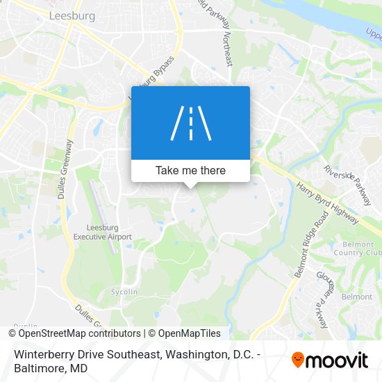 Winterberry Drive Southeast map