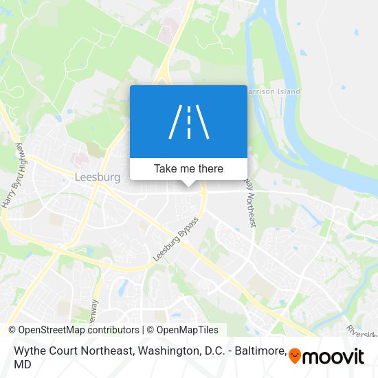Wythe Court Northeast map