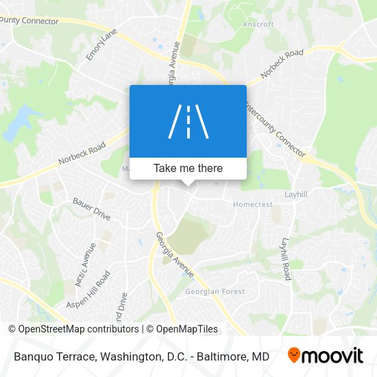 Mapa de Banquo Terrace