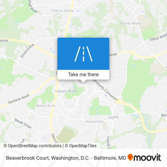 Beaverbrook Court map
