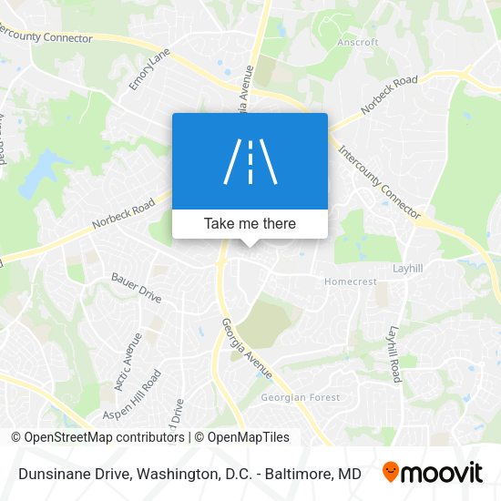 Dunsinane Drive map