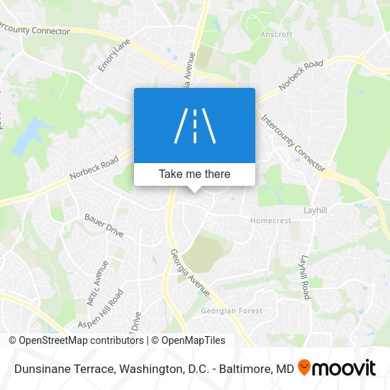 Dunsinane Terrace map