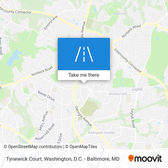 Mapa de Tynewick Court