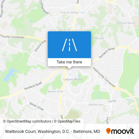 Mapa de Wallbrook Court