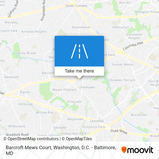 Barcroft Mews Court map