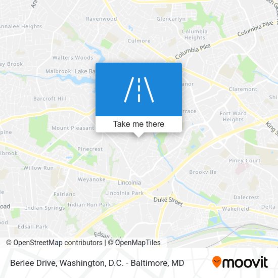 Berlee Drive map