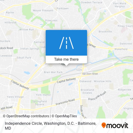 Independence Circle map